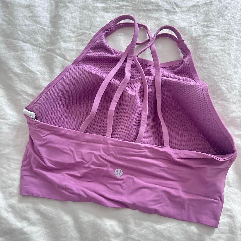 Lululemon - Like a cloud longline bra - B/C cup - Velvet dust Size 8